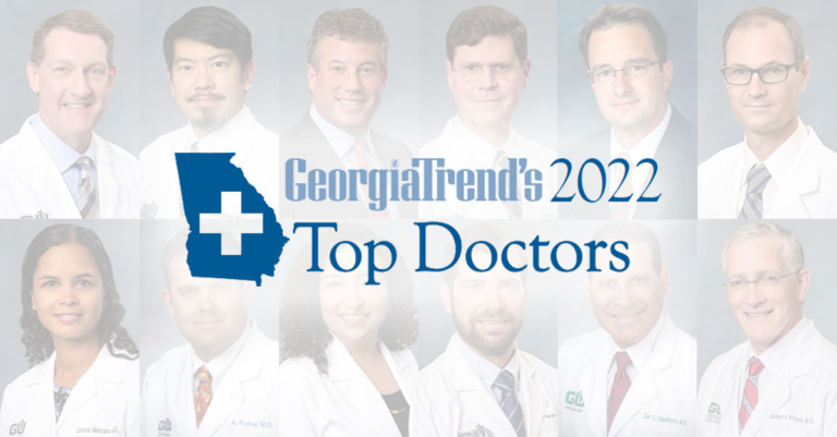 12 GU Physicians Make Georgia Trend Magazine’s 2022 Top Doctors List