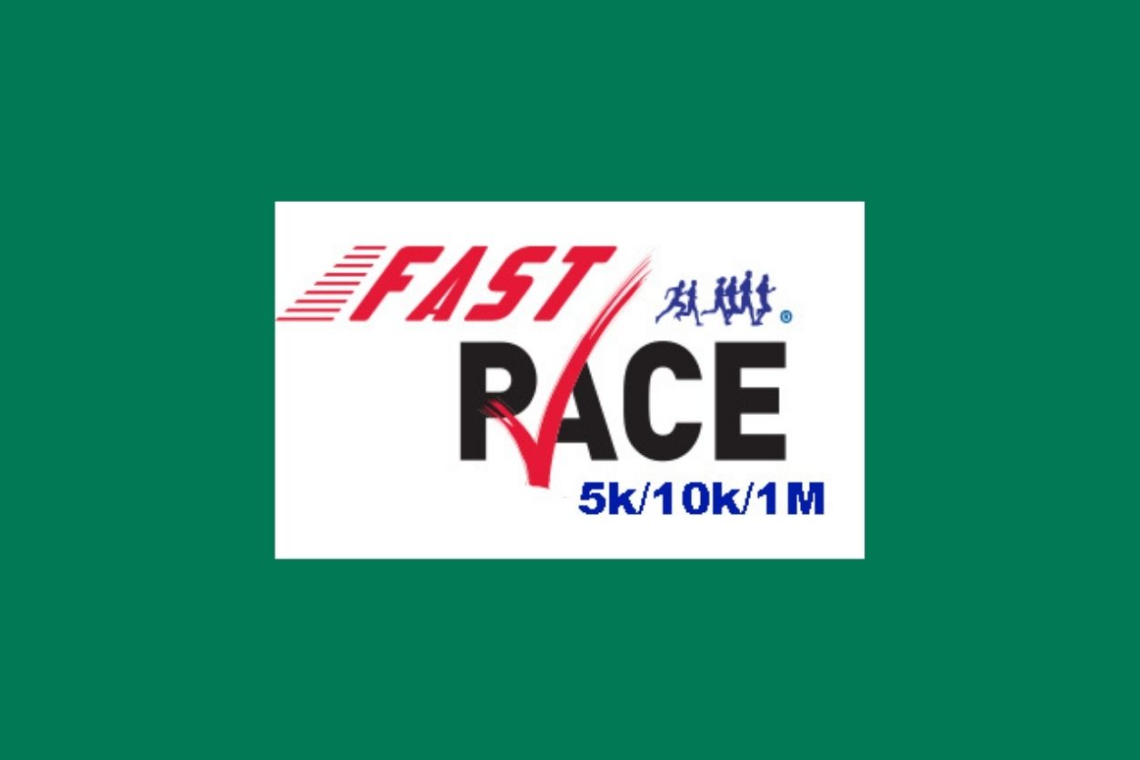 Fast Pace Race logo with the Georgia Urology green background.