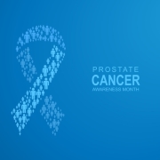 Prostate Cancer Awareness Month Ribbon