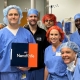 Dr. Sharpe and team after performing his first 3 NanoKnife procedures