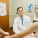 Pediatric patient holding mothers hand while at an appointment with Dr. Smith