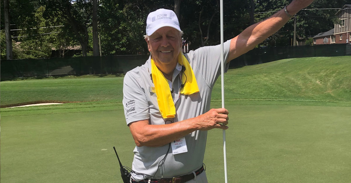 Veteran Bob Weyand at the golf TOUR Championship